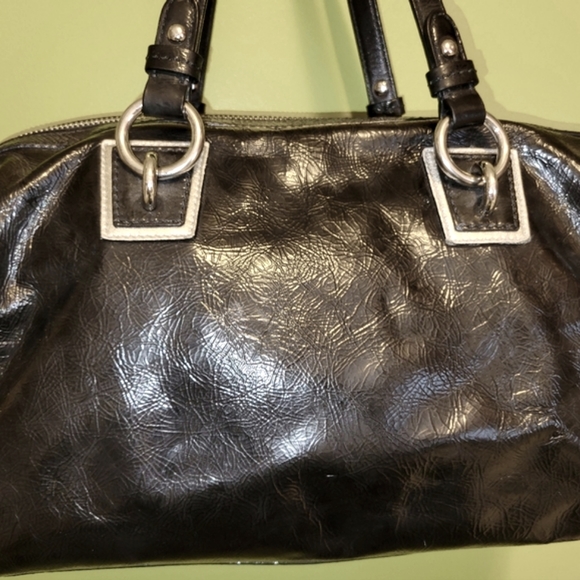 Vintage Coach Leather Handbag and Wrislet - Picture 7 of 16